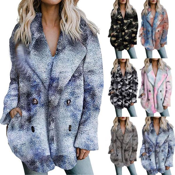 women's fur & faux 2022 elegant coat women autumn winter warm soft jacket female plush overcoat cardigan outwear veste, Black
women's fur & faux 2022 elegant coat women autumn winter warm soft jacket female plush overcoat cardigan outwear veste, Black