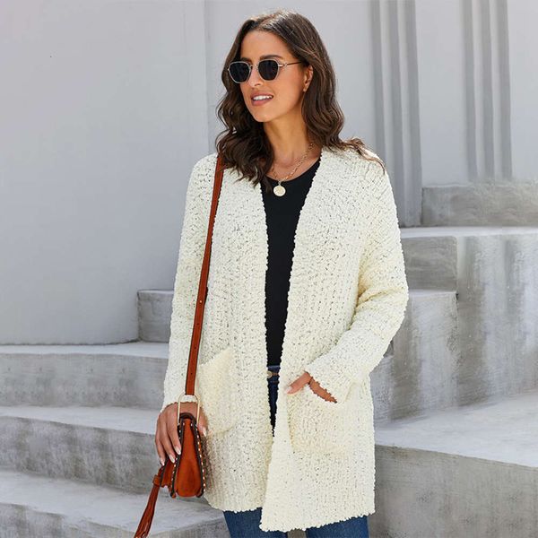 knitted women's medium new cardigan length women's loose coat women's long sleeve single cardigan 27866 luxury, White;black
knitted women's medium new cardigan length women's loose coat women's long sleeve single cardigan 27866 luxury, White;black