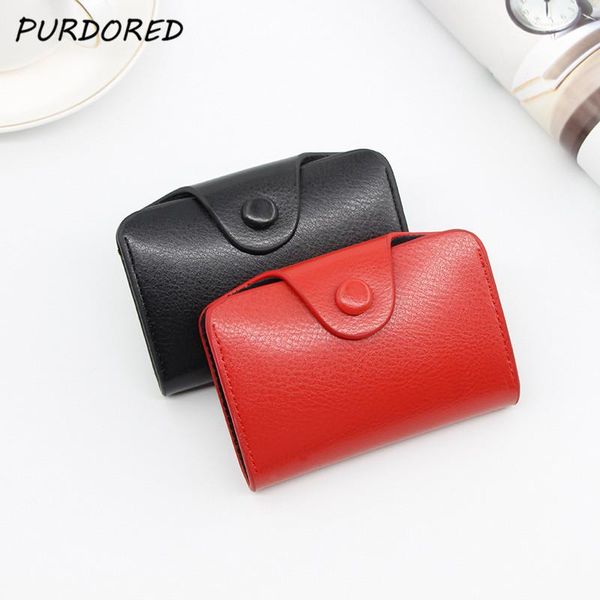 card holders purdored 1 pc 11 slots holder genuine leather solid color wallet zipper business case cards coin purse bag, Brown;gray
card holders purdored 1 pc 11 slots holder genuine leather solid color wallet zipper business case cards coin purse bag, Brown;gray