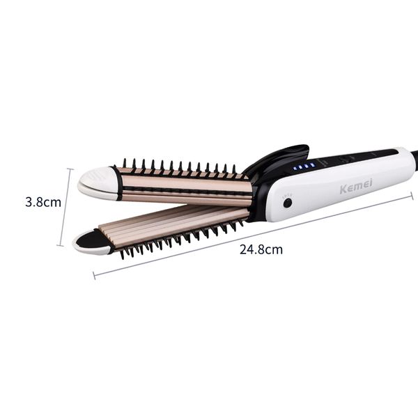 kemei 3 in 1 curling iron & straightener irons waves electric multifunction corn plate curler hair styling tools eu plug 45d
kemei 3 in 1 curling iron & straightener irons waves electric multifunction corn plate curler hair styling tools eu plug 45d
