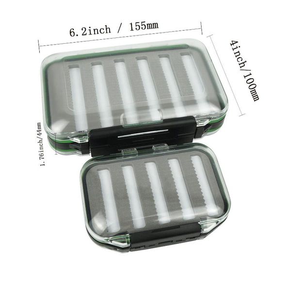 fishing accessories aventik transparent box double sides waterproof foam
fishing accessories aventik transparent box double sides waterproof foam
