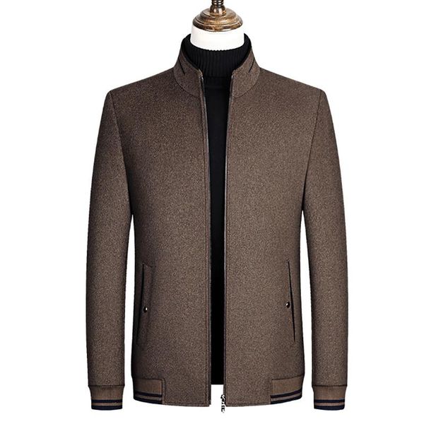 men's jackets woolen jacket stand-up collar thick cloth/father's business autumn winter short clothing, Black;brown
men's jackets woolen jacket stand-up collar thick cloth/father's business autumn winter short clothing, Black;brown