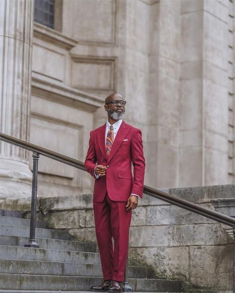men's suits & blazers 2 pieces burgundy men with one button formal jacket+pant custom made wedding suit plus size party, White;black
men's suits & blazers 2 pieces burgundy men with one button formal jacket+pant custom made wedding suit plus size party, White;black