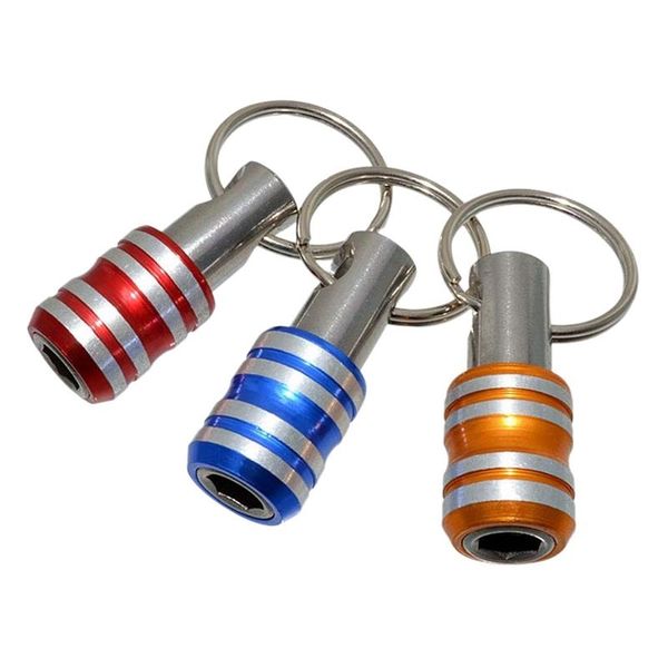 keychains 3 pcs 1/4inch hex shank screwdriver bits holder extension bar drill screw adapter quick release keychain easy change, Silver
keychains 3 pcs 1/4inch hex shank screwdriver bits holder extension bar drill screw adapter quick release keychain easy change, Silver