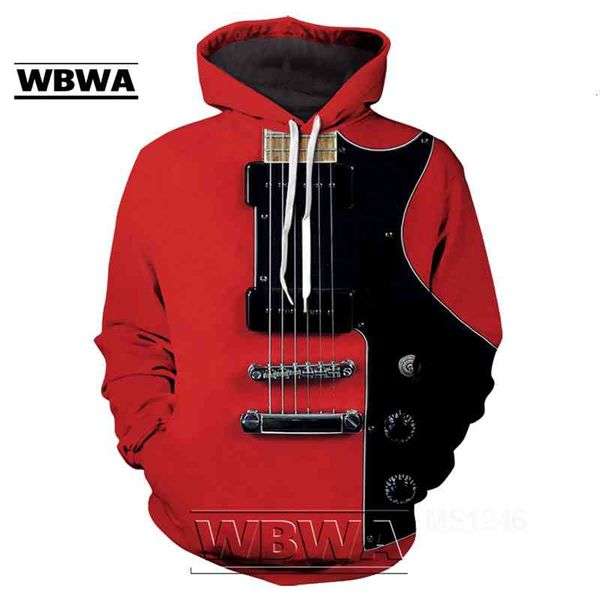 men's hoodies & sweatshirts wbwa's est red guitar prints 3d of the women hoodies harajuku fashion fsahion sweatpants fall and wint, Black
men's hoodies & sweatshirts wbwa's est red guitar prints 3d of the women hoodies harajuku fashion fsahion sweatpants fall and wint, Black
