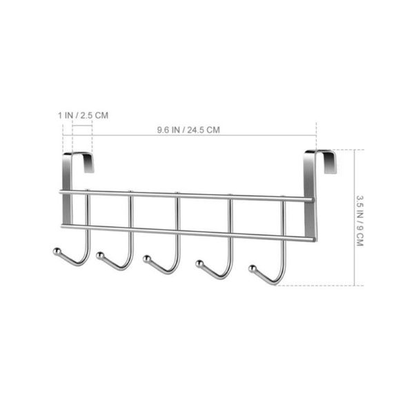 hooks & rails accessories hook rack parts professional replacement stainless steel 5hooks
hooks & rails accessories hook rack parts professional replacement stainless steel 5hooks