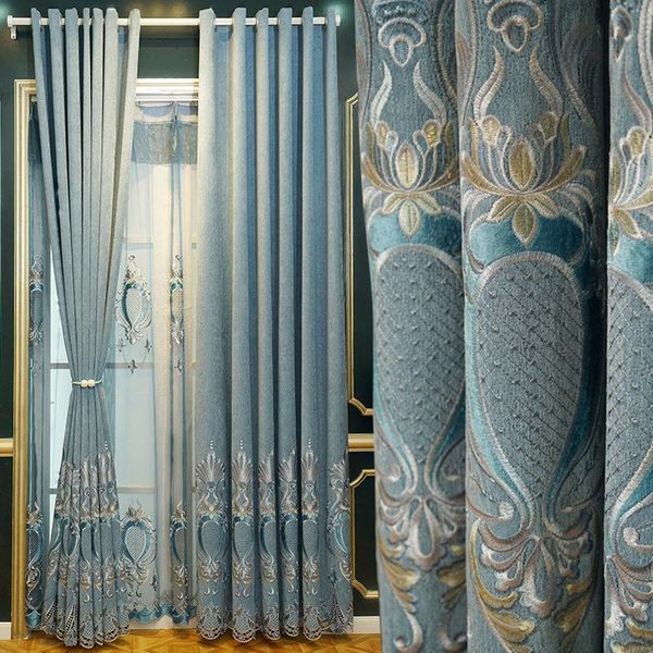chenille embroidered european curtain living room bedroom luxurious atmosphere simple european full shading new style
chenille embroidered european curtain living room bedroom luxurious atmosphere simple european full shading new style