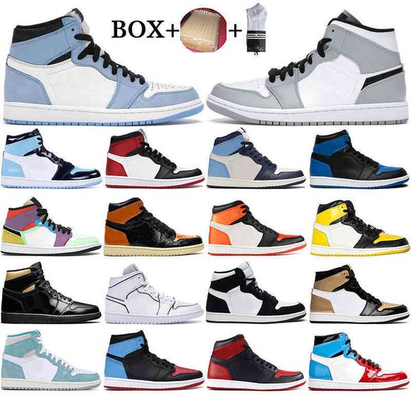 with box mens 1 high og basketball shoes 1s banned university blue chameleon 3 unc orange sports sneakers size eur36-46
with box mens 1 high og basketball shoes 1s banned university blue chameleon 3 unc orange sports sneakers size eur36-46
