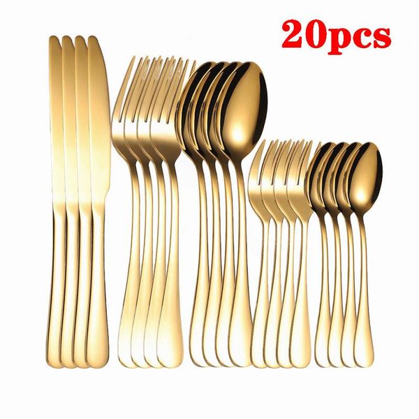 gold cutlery set stainless steel dinner golden dinnerware knives forks spoons set kitchen complete tableware golden cutlery
gold cutlery set stainless steel dinner golden dinnerware knives forks spoons set kitchen complete tableware golden cutlery