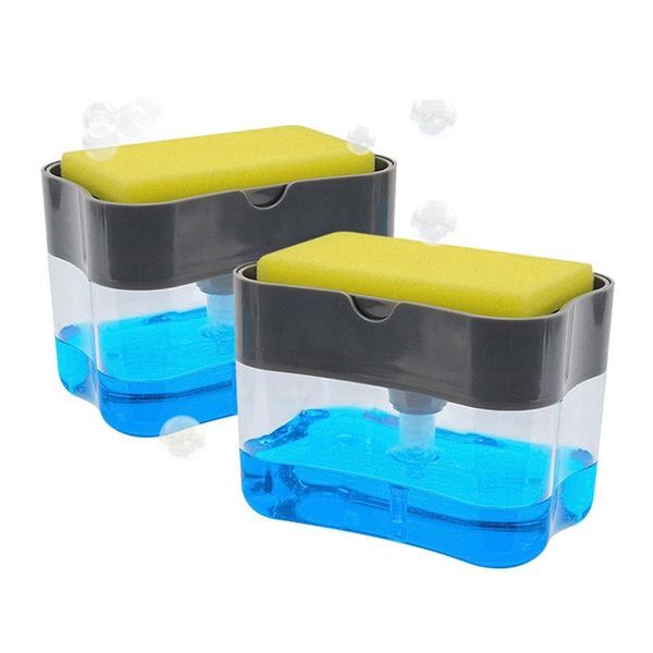 bath accessory set soap dispenser pump with sponge manual press cleaning liquid container organizer kitchen tool
bath accessory set soap dispenser pump with sponge manual press cleaning liquid container organizer kitchen tool