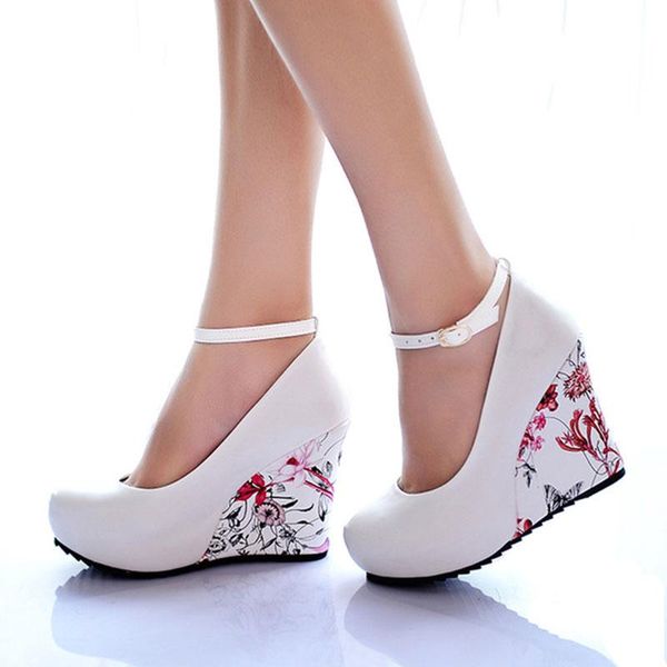 dress shoes sgesvier large sizes 34-43 wedges high heels party wedding pumps shoe flower print platform ankle-strap women woman, Black
dress shoes sgesvier large sizes 34-43 wedges high heels party wedding pumps shoe flower print platform ankle-strap women woman, Black