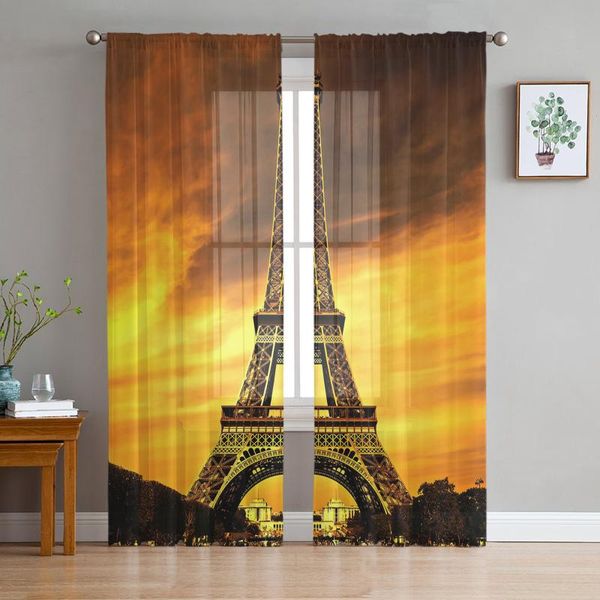 curtain & drapes eiffel tower sunset city scenery sheer for living room bedroom kitchen modern tulle window treatment home decor
curtain & drapes eiffel tower sunset city scenery sheer for living room bedroom kitchen modern tulle window treatment home decor