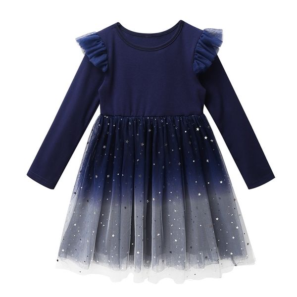 girls spring and autumn new star princess dress children's mesh fluffy long sleeve dress, Red;yellow
girls spring and autumn new star princess dress children's mesh fluffy long sleeve dress, Red;yellow
