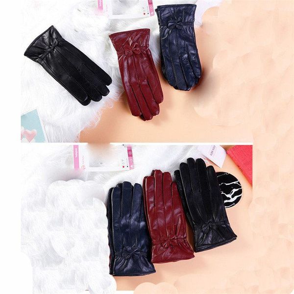 five fingers gloves fashion simple ladies womens premium soft leather fully lined warm, Blue;gray
five fingers gloves fashion simple ladies womens premium soft leather fully lined warm, Blue;gray