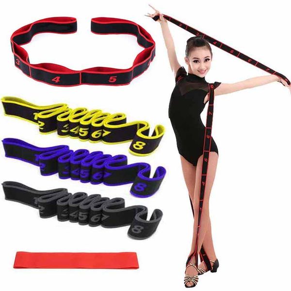 yoga pull strap belt polyester latex elastic latin dance stretching band loop yoga pilates gym fitness exercise resistance bands
yoga pull strap belt polyester latex elastic latin dance stretching band loop yoga pilates gym fitness exercise resistance bands