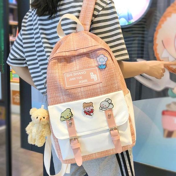 backpack 2021 fashion school bags for teenagers backpacks cotton kawaii student bookbag college female travel girls mochila rucksack
backpack 2021 fashion school bags for teenagers backpacks cotton kawaii student bookbag college female travel girls mochila rucksack