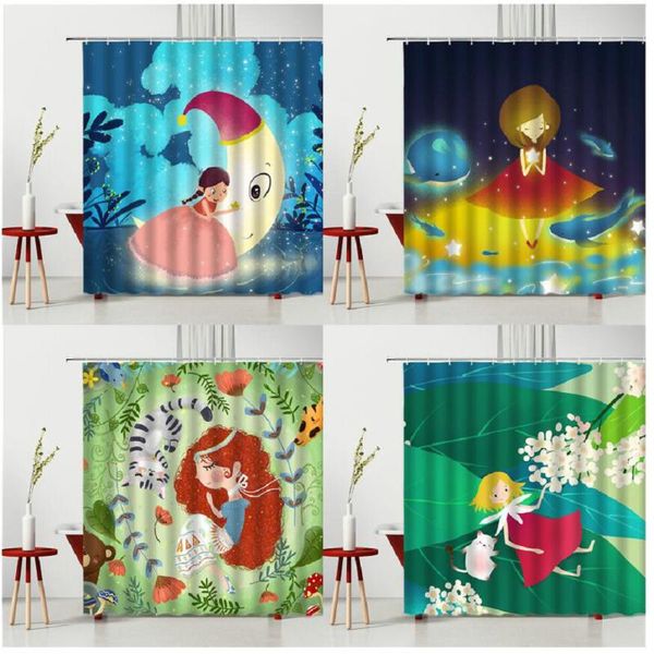 shower curtains cartoons lovely girl flowers cat whale moon children's waterproof polyester fabric bathtub decoration
shower curtains cartoons lovely girl flowers cat whale moon children's waterproof polyester fabric bathtub decoration