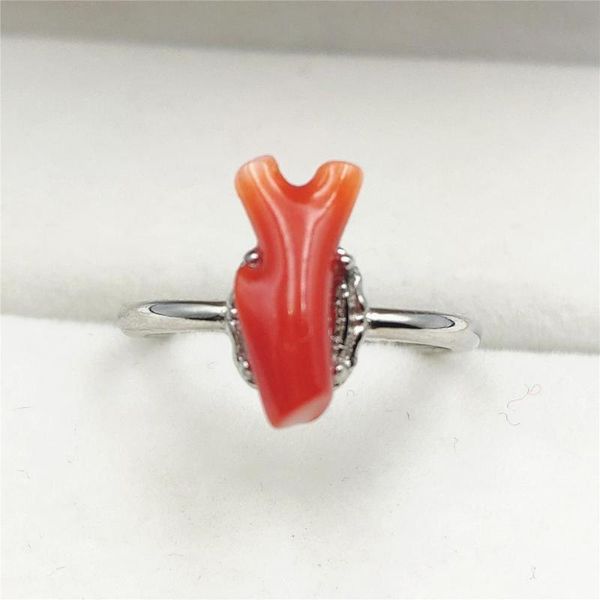 cluster rings natural red coral women rare adjustable ring 14mm gemstone raw material 925 sterling silver jewelry, Golden;silver
cluster rings natural red coral women rare adjustable ring 14mm gemstone raw material 925 sterling silver jewelry, Golden;silver