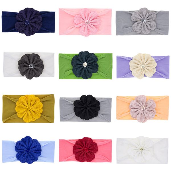 baby kids solid color flower headbands turban children elastic hairbands fashion head wrap party hair accessories, Slivery;white
baby kids solid color flower headbands turban children elastic hairbands fashion head wrap party hair accessories, Slivery;white