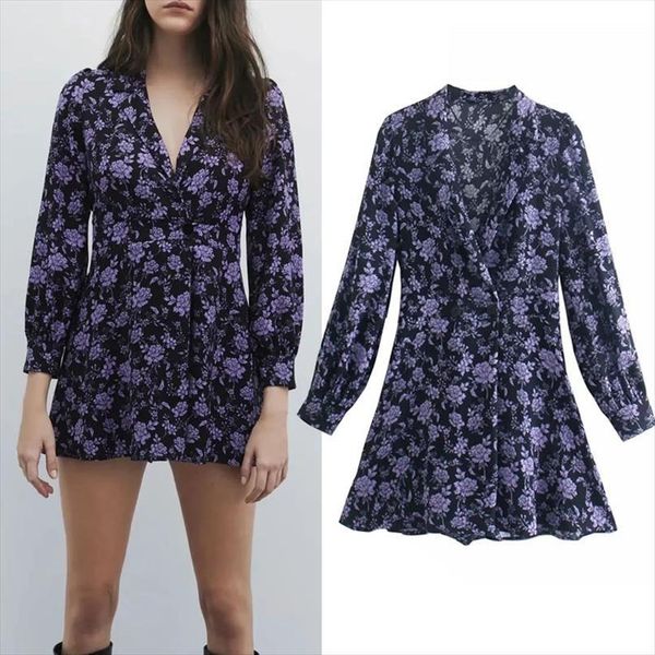 summer za blue print blazer women jumpsuit vintage floral long sleeve lapel elegant woman jumpsuits, Black;white
summer za blue print blazer women jumpsuit vintage floral long sleeve lapel elegant woman jumpsuits, Black;white