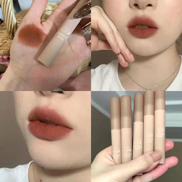 lip gloss velvet matte chestnut liquid lipstick waterproof women red tint long lasting beauty makeup tool
lip gloss velvet matte chestnut liquid lipstick waterproof women red tint long lasting beauty makeup tool