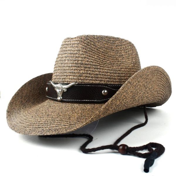 cloches women men hollow western cowboy hat lady dad beach sombrero hombre straw panama cowgirl jazz sun cap size 56-58cm, Blue;gray
cloches women men hollow western cowboy hat lady dad beach sombrero hombre straw panama cowgirl jazz sun cap size 56-58cm, Blue;gray