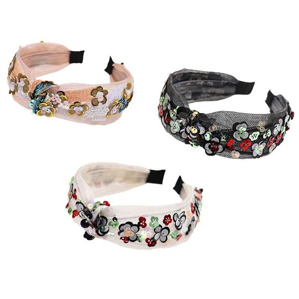 womens vintage mesh cloth wrapped headband colorful shimmer fish scales sequins floral hair hoop twist knotted center wide banda
womens vintage mesh cloth wrapped headband colorful shimmer fish scales sequins floral hair hoop twist knotted center wide banda