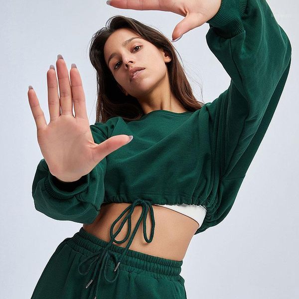 yoga outfit women's drawstring sports set sweatshirt pullover pants 2021 home sweatpants pure color casual sportswear
yoga outfit women's drawstring sports set sweatshirt pullover pants 2021 home sweatpants pure color casual sportswear