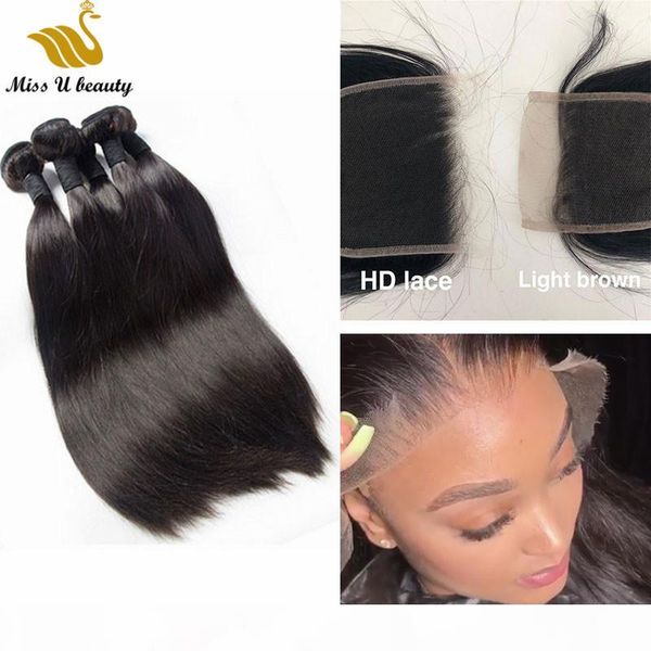 straight hair bundles with hd lace clsoure real swiss lace thin soft elastic invisible lace closure, Black
straight hair bundles with hd lace clsoure real swiss lace thin soft elastic invisible lace closure, Black