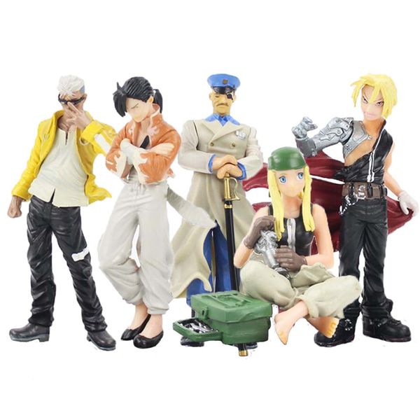 5-12cm 5pcs/lot Anime Fullmetal Alchemist Edward Elric Winry Rockbell King Bradley PVC Action Figure Toy for Kids
5-12cm 5pcs/lot Anime Fullmetal Alchemist Edward Elric Winry Rockbell King Bradley PVC Action Figure Toy for Kids