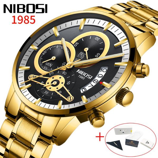 wristwatches nibosi luxury mens watches brand auto date chronograph wirst watch men water resistant business style male relogio, Slivery;brown
wristwatches nibosi luxury mens watches brand auto date chronograph wirst watch men water resistant business style male relogio, Slivery;brown