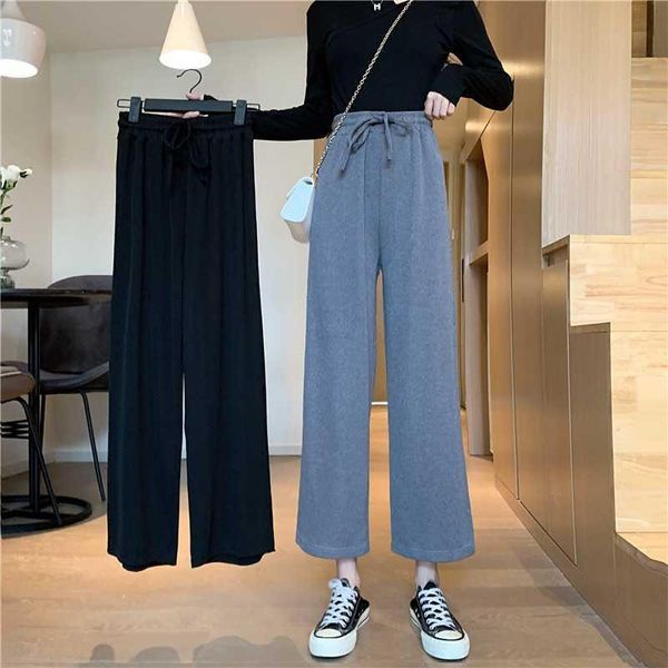 men's pants high waist straight-leg small show thin black women's spring and summer loose wide leg sports
men's pants high waist straight-leg small show thin black women's spring and summer loose wide leg sports