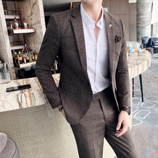 men's suits & blazers ( blazer + pants ) high-end brand formal business plaid mens suit groom wedding dress solid color stage performan, White;black
men's suits & blazers ( blazer + pants ) high-end brand formal business plaid mens suit groom wedding dress solid color stage performan, White;black