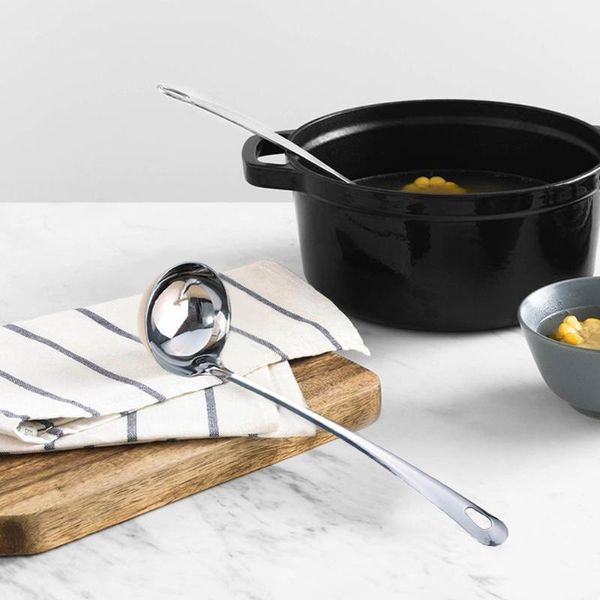 spoons 1pc thick stainless steel ladle spoon long handle round rice soup mixing holding kitchen cookware pot cooking tools
spoons 1pc thick stainless steel ladle spoon long handle round rice soup mixing holding kitchen cookware pot cooking tools