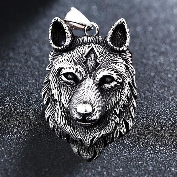 charms stainless steel retro viking-wolf pendants men punk hip hop fashion wolfs head pendant jewelry gift, Bronze;silver
charms stainless steel retro viking-wolf pendants men punk hip hop fashion wolfs head pendant jewelry gift, Bronze;silver