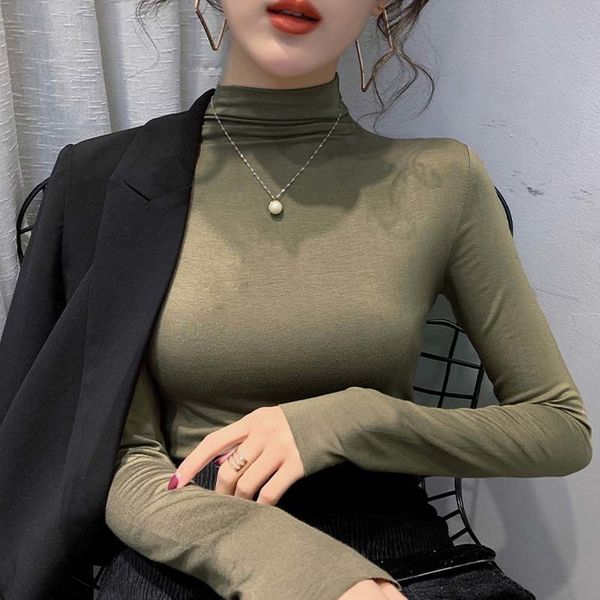long-sleeve female t half turtleneck thin style new all-matchfemale streetwear shirt z9g3, White
long-sleeve female t half turtleneck thin style new all-matchfemale streetwear shirt z9g3, White