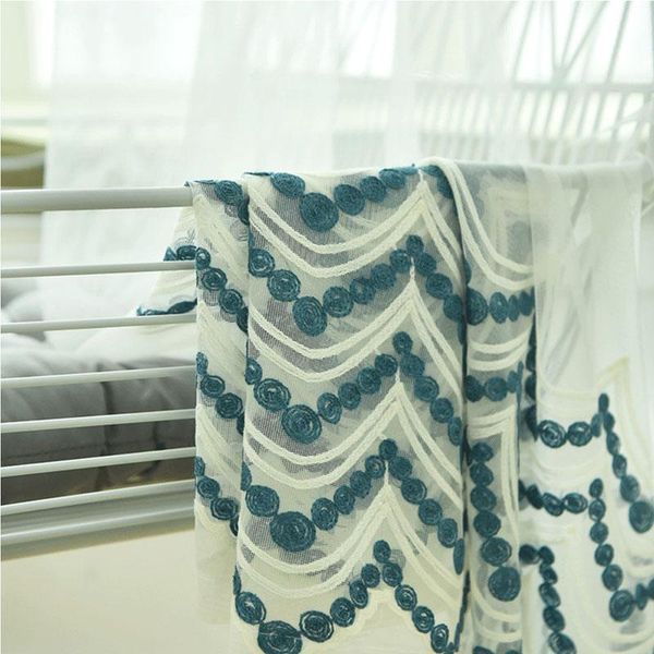 curtain & drapes simple blue geometric wave pattern tulle curtains for bedroom living room window screen sheer kitchen voile drape
curtain & drapes simple blue geometric wave pattern tulle curtains for bedroom living room window screen sheer kitchen voile drape