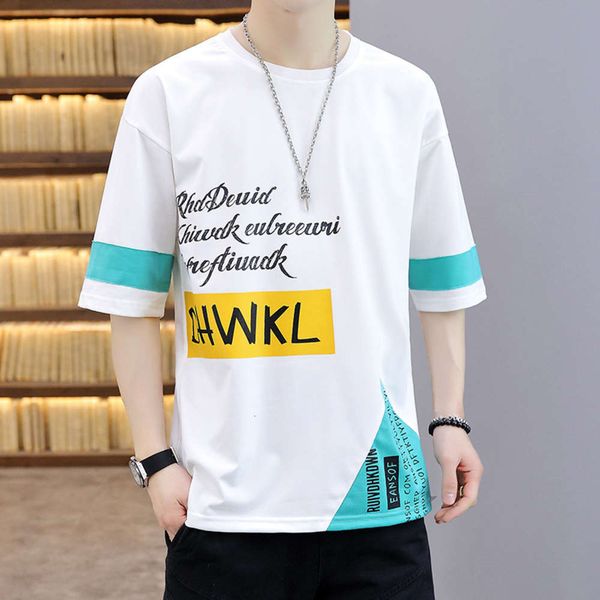 t-shirt summer leisure round neck personality student trend national half fashion street, White;black
t-shirt summer leisure round neck personality student trend national half fashion street, White;black
