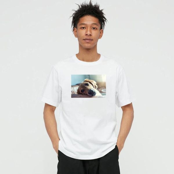 men's t-shirts summer style dog po 100% cotton and women's t-shirt casual o-neck short sleeve tees for men 8b8w, White;black
men's t-shirts summer style dog po 100% cotton and women's t-shirt casual o-neck short sleeve tees for men 8b8w, White;black