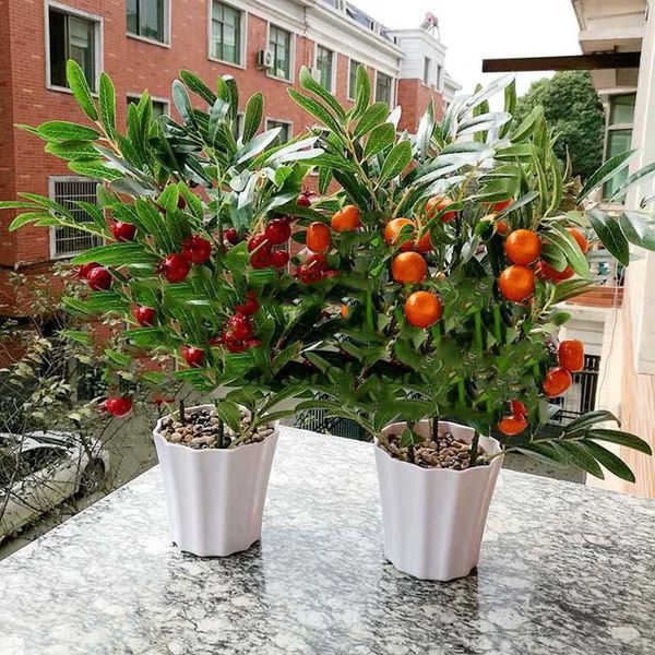 decorative flowers & wreaths home decoration fruit simulation bonsai artificial fake green potted plant decorations c
decorative flowers & wreaths home decoration fruit simulation bonsai artificial fake green potted plant decorations c
