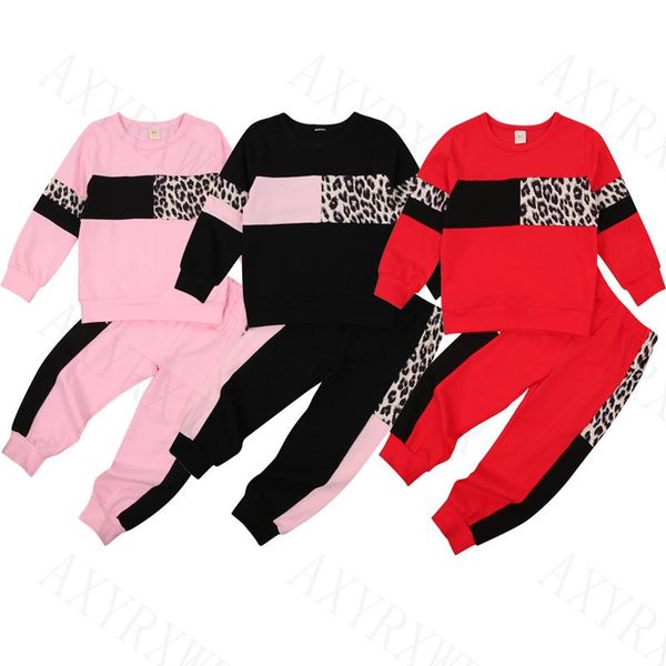 clothing sets fashion autumn kids baby girls boys clothes set sportswear leopard patchwork long sleeve pullover sweatshirt pants suit, White
clothing sets fashion autumn kids baby girls boys clothes set sportswear leopard patchwork long sleeve pullover sweatshirt pants suit, White