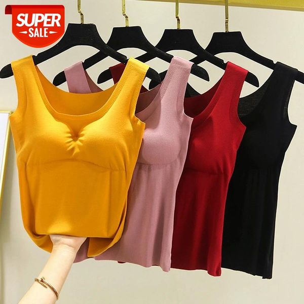 O Neck Skinny Tank Summer Women Sleeveless Bottom Shirts Seamless Chest Pad Casual Tops Plus Size 2XL Comfortable Vest Femme #5L0h, White
O Neck Skinny Tank Summer Women Sleeveless Bottom Shirts Seamless Chest Pad Casual Tops Plus Size 2XL Comfortable Vest Femme #5L0h, White