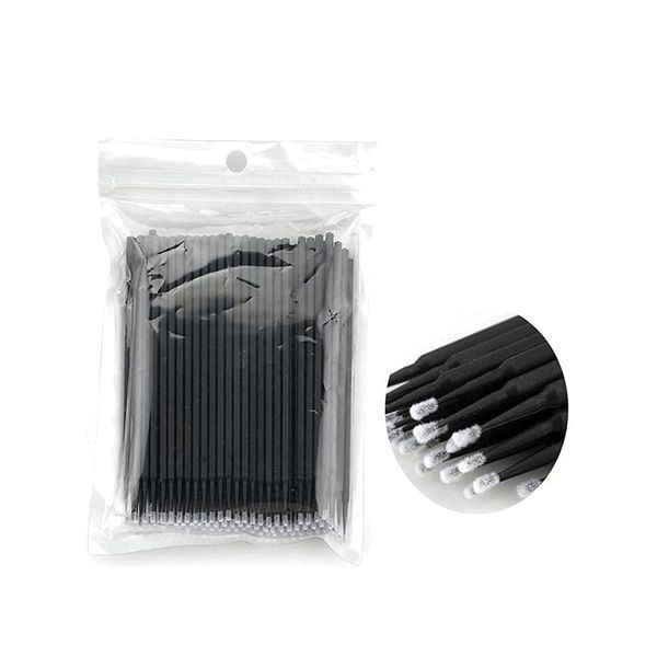 makeup brushes one-time mini applicator micro brush for eyelash extension swabs, 500 pcs/pack (black)
makeup brushes one-time mini applicator micro brush for eyelash extension swabs, 500 pcs/pack (black)
