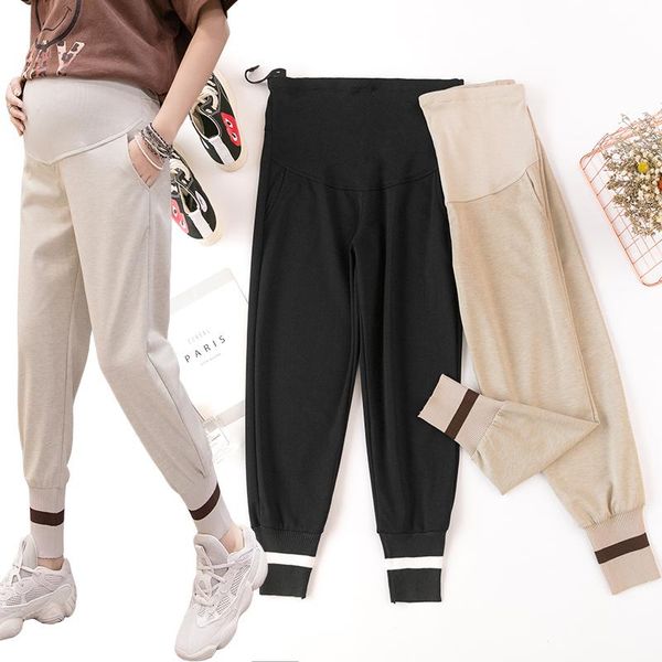 maternity bottoms 2021 autumn winter pregnant women casual ankle-length sports trousers with pockets belly pants cotton bloomers, White
maternity bottoms 2021 autumn winter pregnant women casual ankle-length sports trousers with pockets belly pants cotton bloomers, White