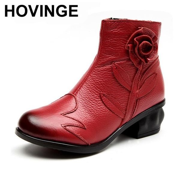 boots hovinge arrival fashion women autumn winter genuine leather handmade vintage flower ankle botines shoes woman, Black
boots hovinge arrival fashion women autumn winter genuine leather handmade vintage flower ankle botines shoes woman, Black