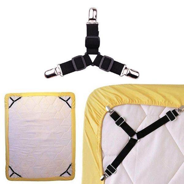 clothing & wardrobe storage 4pcs three-head adjustable clamp elastic blanket grippers holder bed sheet clip mattress fasteners fixing slip-r
clothing & wardrobe storage 4pcs three-head adjustable clamp elastic blanket grippers holder bed sheet clip mattress fasteners fixing slip-r