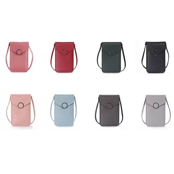 storage bags mini crossbody cell phone pouch purse pu leather shoulder bag with touch screen window
storage bags mini crossbody cell phone pouch purse pu leather shoulder bag with touch screen window