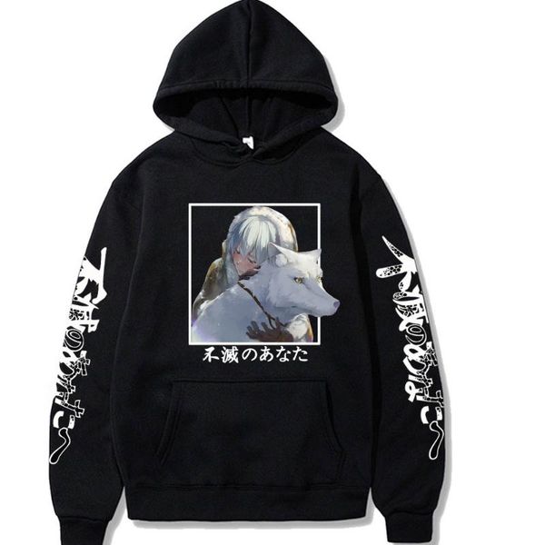 men's hoodies & sweatshirts to your eternity anime hoodie pullovers long sleeves casual, Black
men's hoodies & sweatshirts to your eternity anime hoodie pullovers long sleeves casual, Black