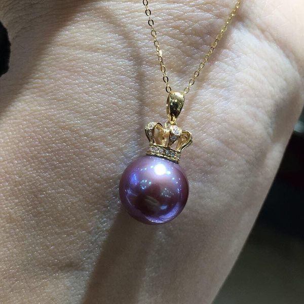chains tahitian natural seawater black pearl south seas necklace pendant genuine glare immaculate 14-15mm crown, Silver
chains tahitian natural seawater black pearl south seas necklace pendant genuine glare immaculate 14-15mm crown, Silver