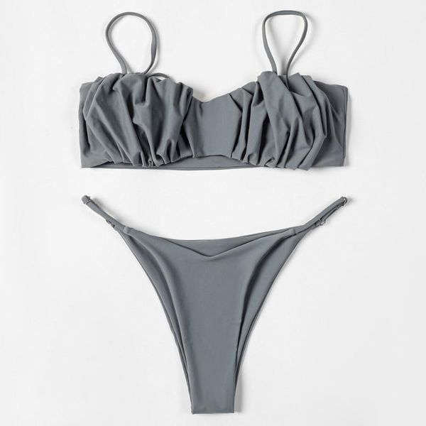 women's swimwear solid push up padded bra swimsuit 2021 arrival folds bikini set summer beachwear brazilian biquini, White;black
women's swimwear solid push up padded bra swimsuit 2021 arrival folds bikini set summer beachwear brazilian biquini, White;black
